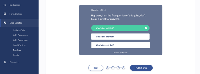 Quiz Question Examples Image of interactive quiz questions
