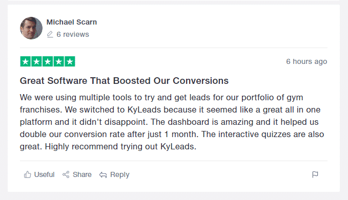 Michael Scarn testimonial Michael testimonial