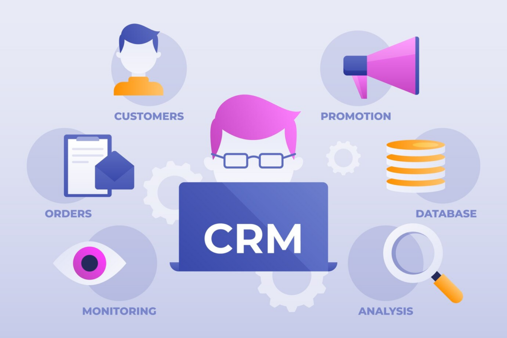 Gradient CRM Infographic